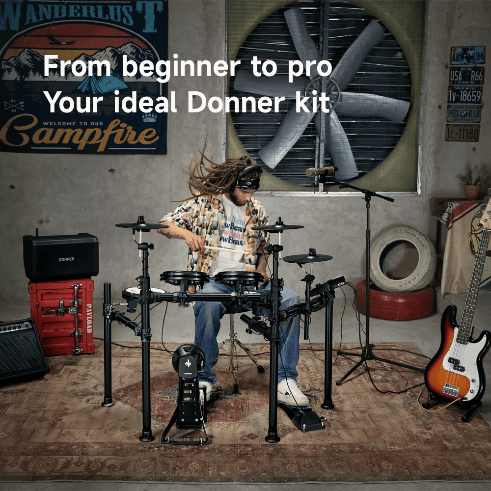 Donner Electronic Drum Set Specification Comparison