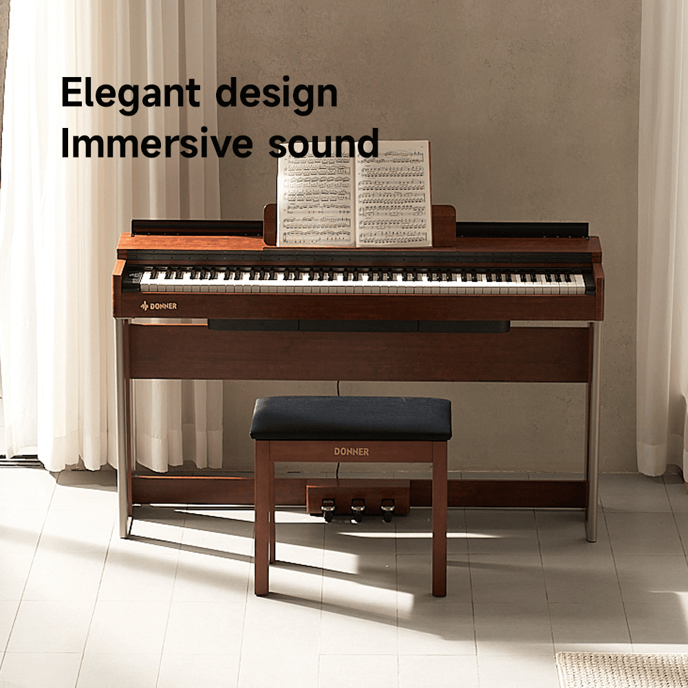 Donner DDP-200 Wooden 88 Key Digital Piano Review