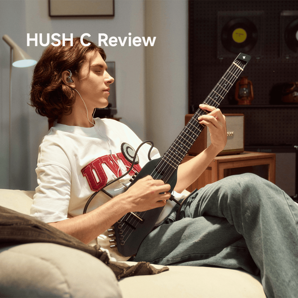 Donner HUSH C Travel Guitar Review – Lightweight Nylon Acoustic-Electric