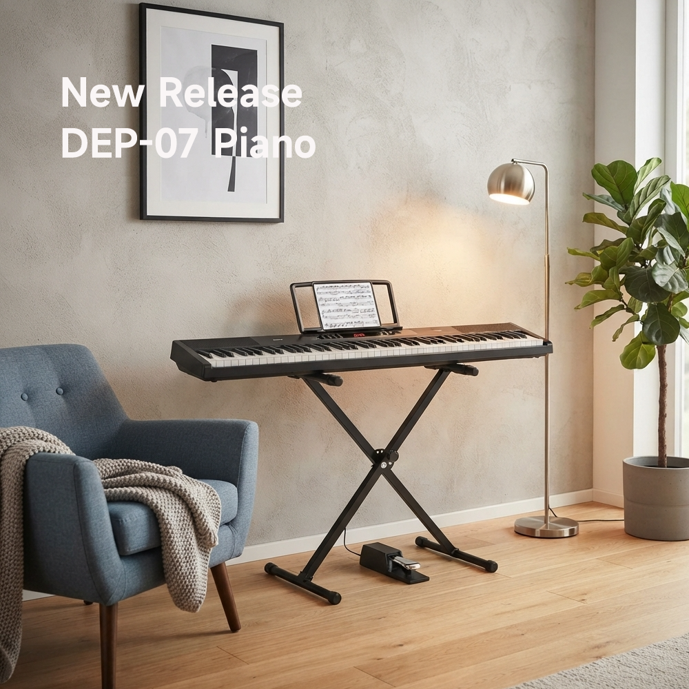 New Release - Donner DEP-07 88-Key Portable Digital Piano Review & Features