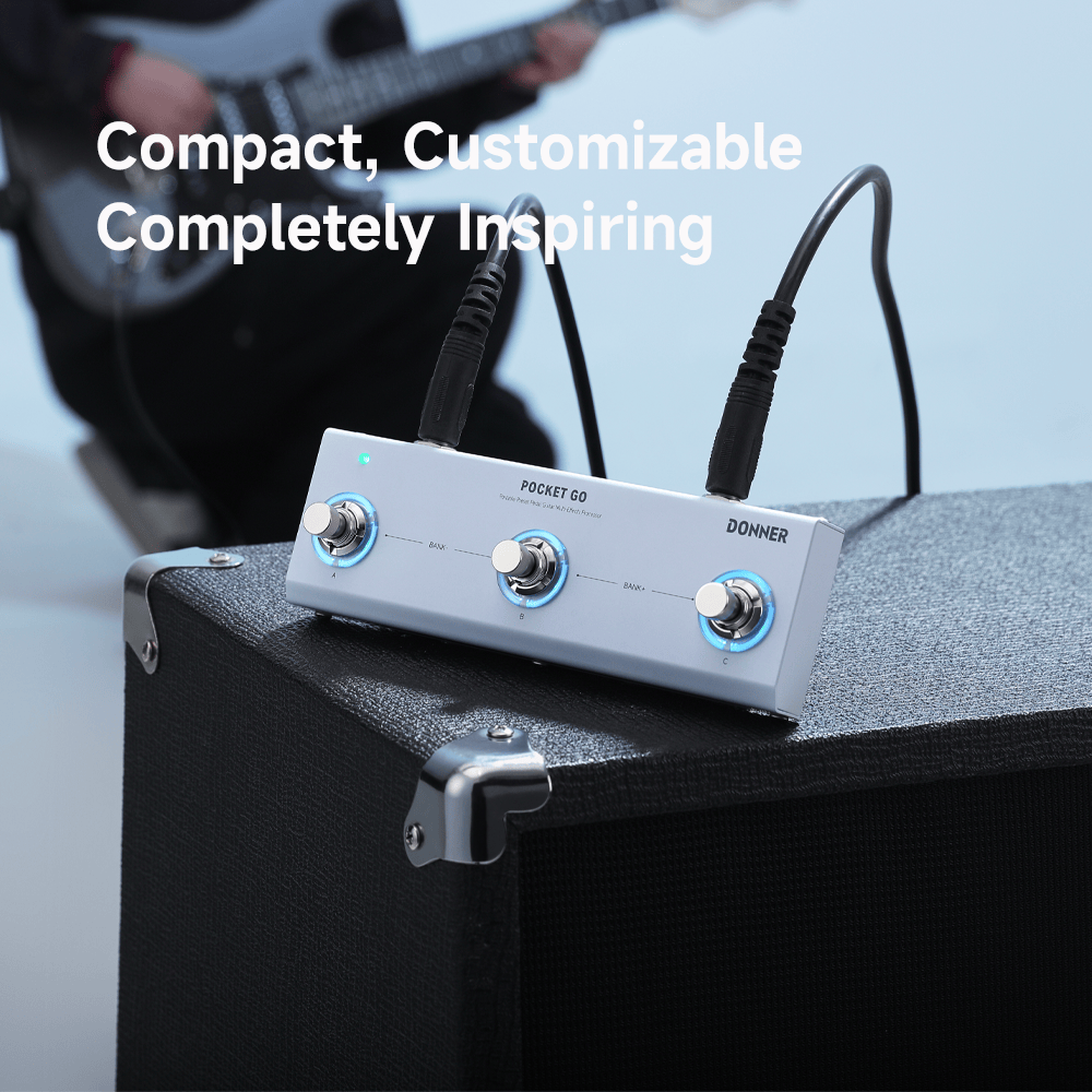 POCKET GO: Ideal Multi Effects Guitar Pedal for Musicians on the Move