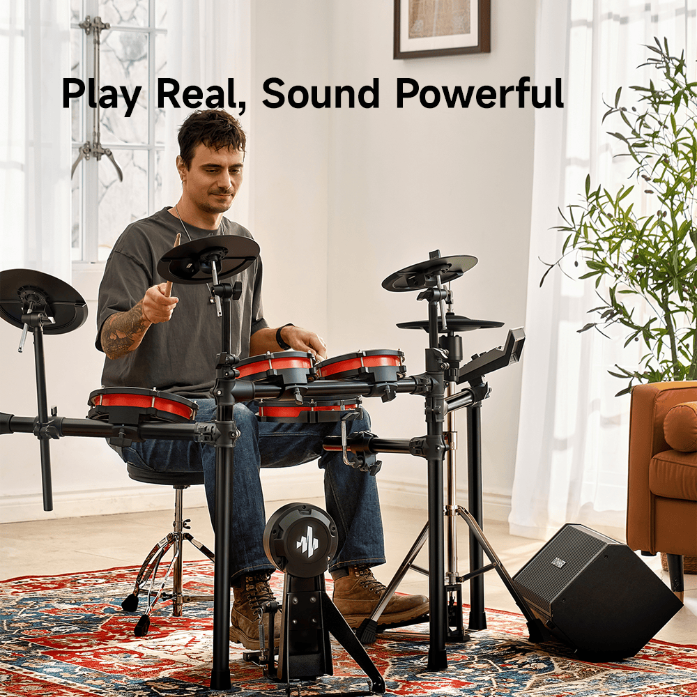 Donner DED-200 Pro Electronic Drum Kit Review & Features