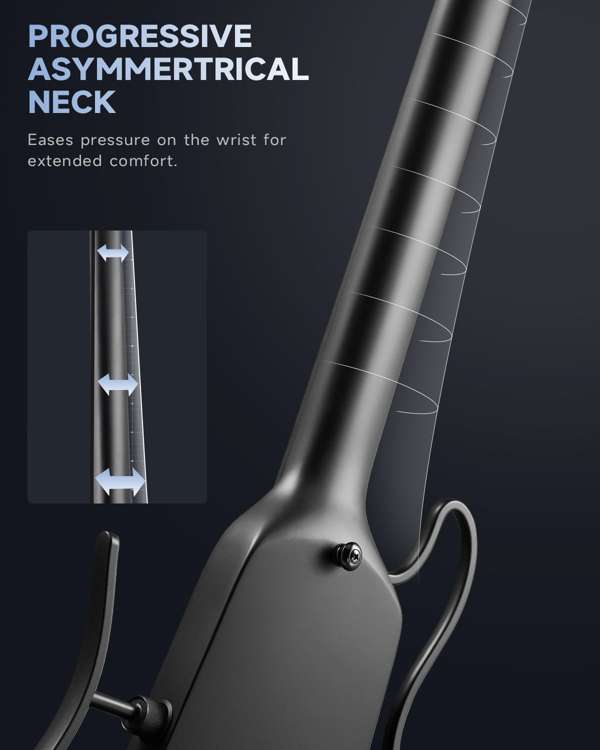 Donner HUSH™ X Electric Guitar-Black##