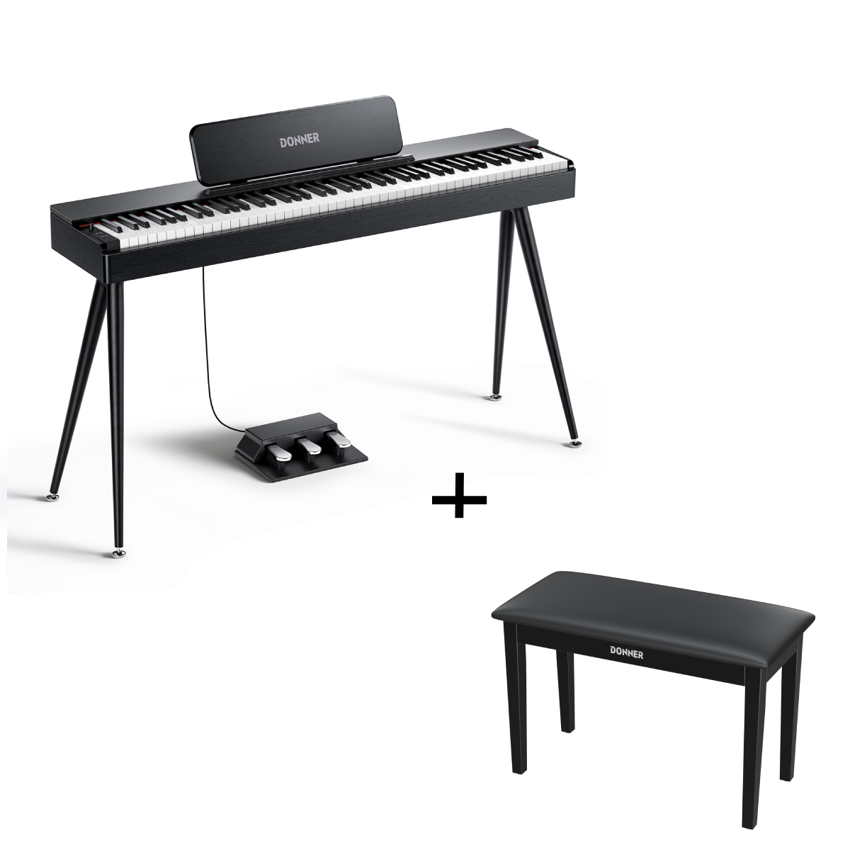 Donner OURA S100 88-Key Graded Hammer Weighted Digital Piano