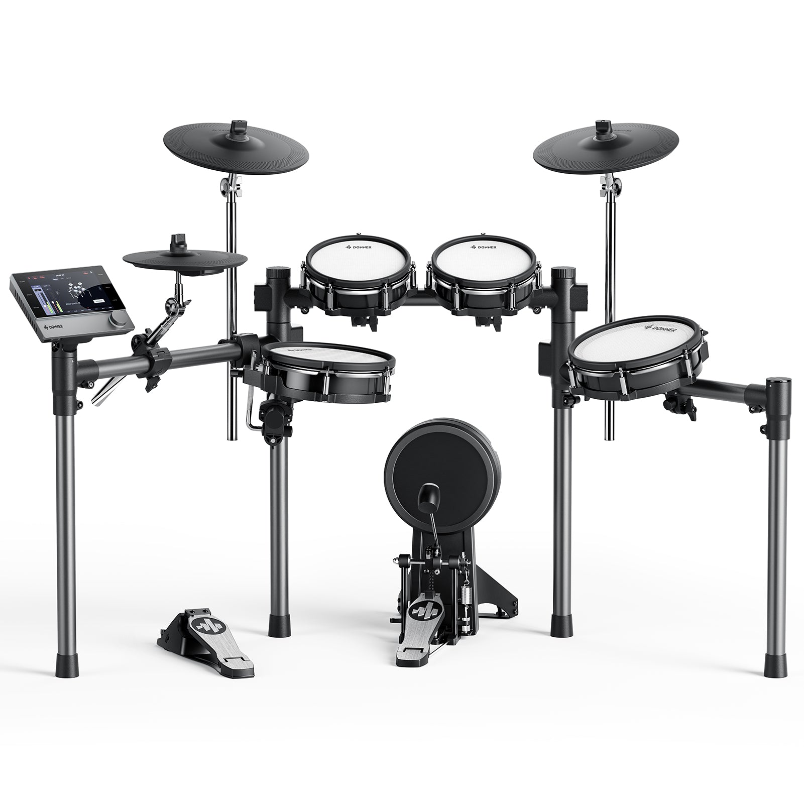 Donner BackBeat Electronic Drum Set with 7" Touch Screen and 1126 Sounds