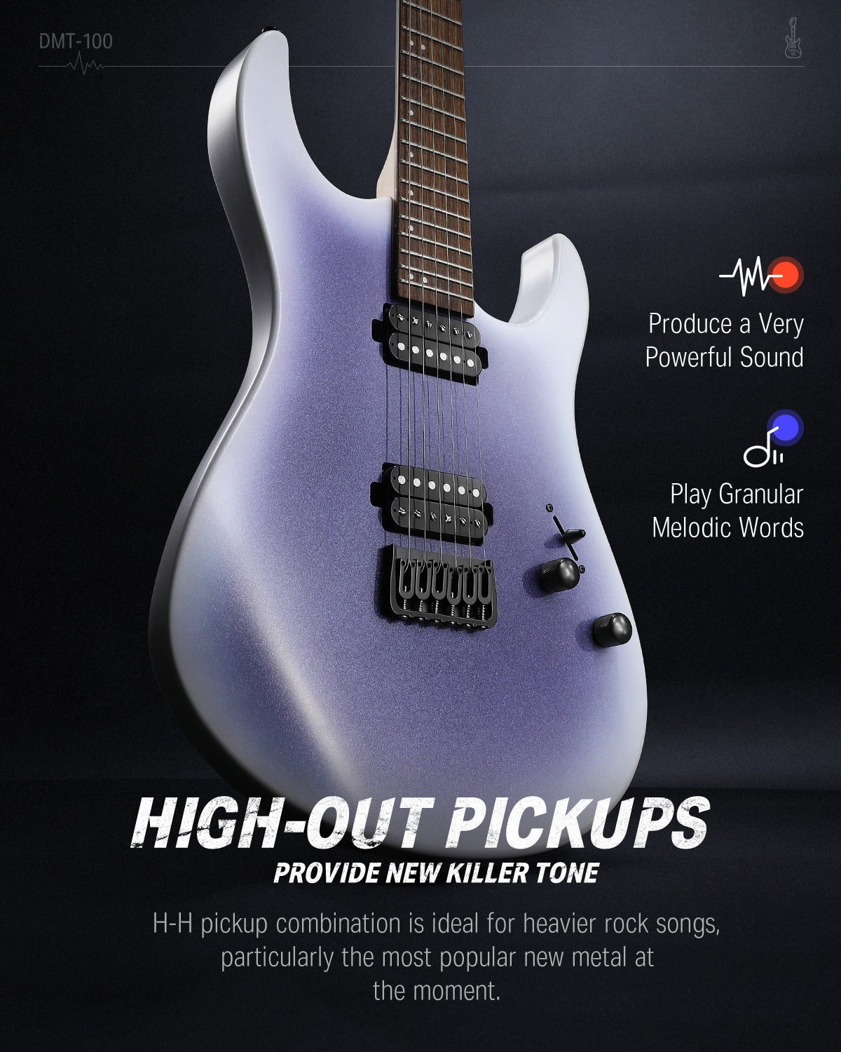 Donner DMT-100 Solid Body Electric Guitar