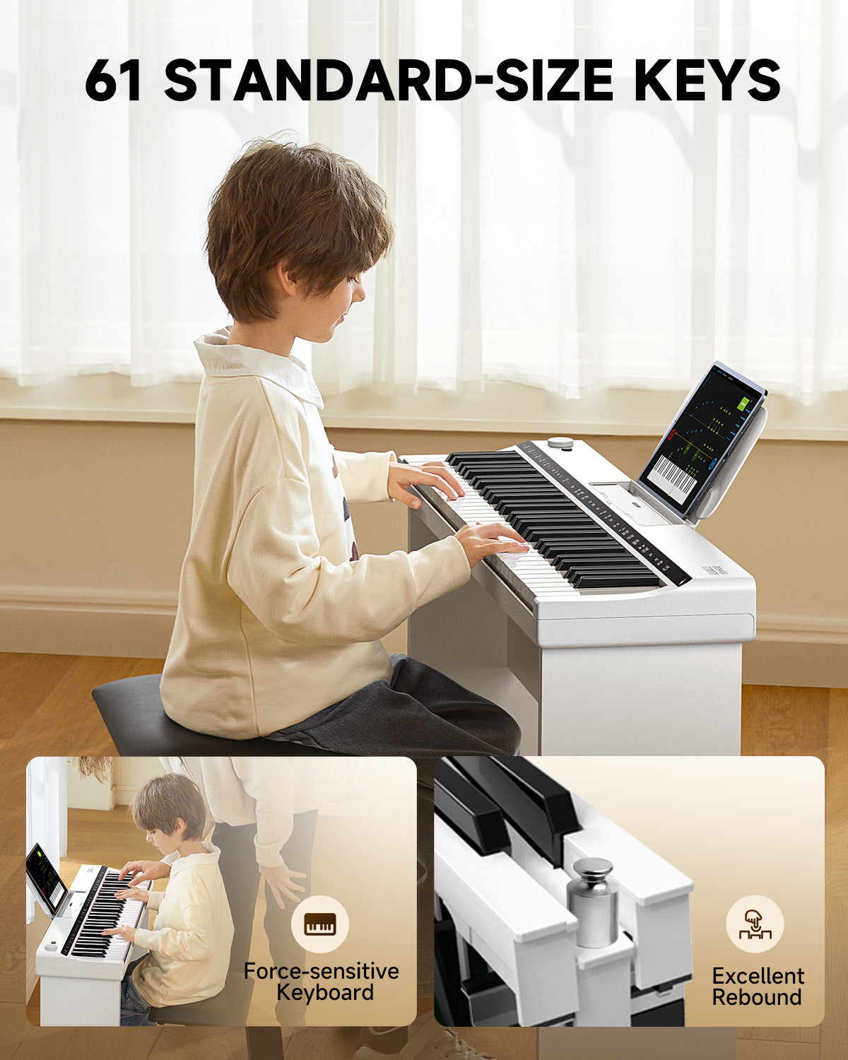 DONNER DK-10S 61Key Electronic keyboard