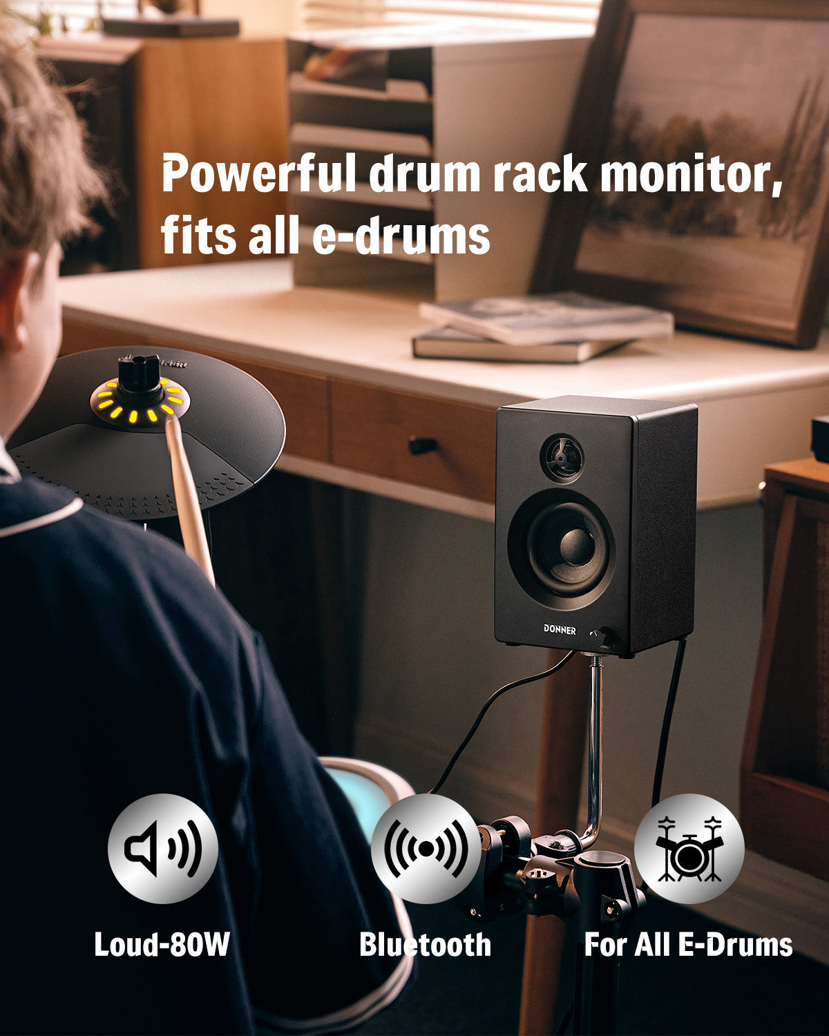 Donner DDA-20SE Drum Monitor Speaker
