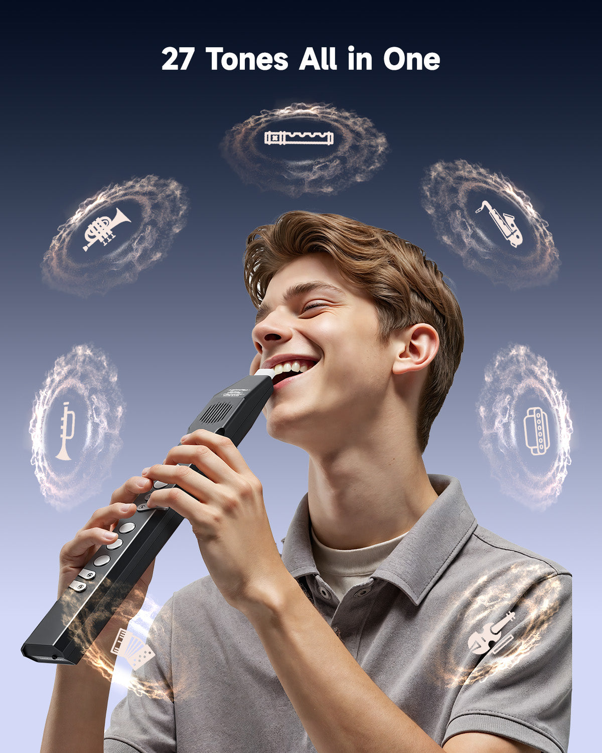 Eastar Digital Aerophone EDA-100 Black