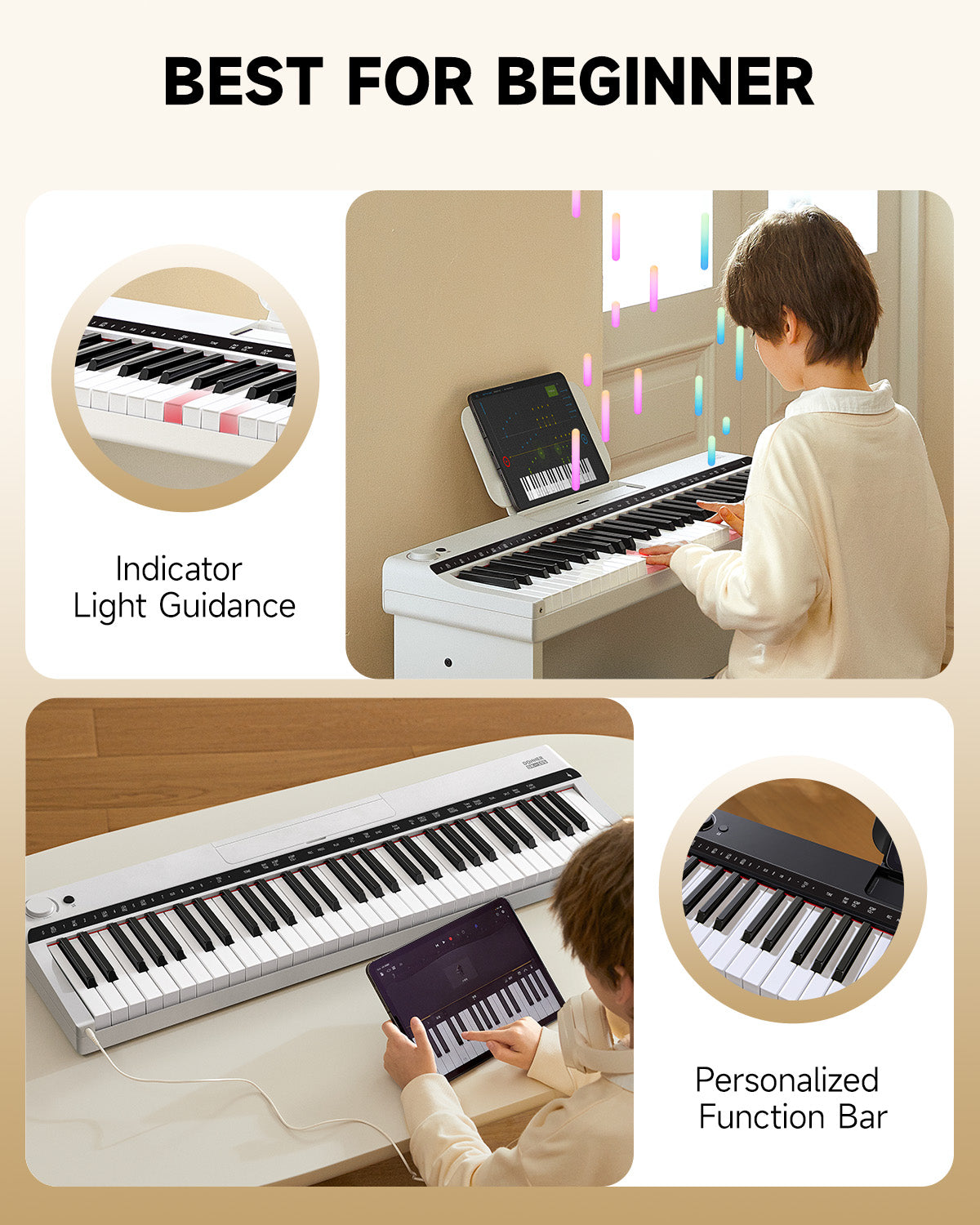 DONNER DK-10S 61Key Electronic keyboard