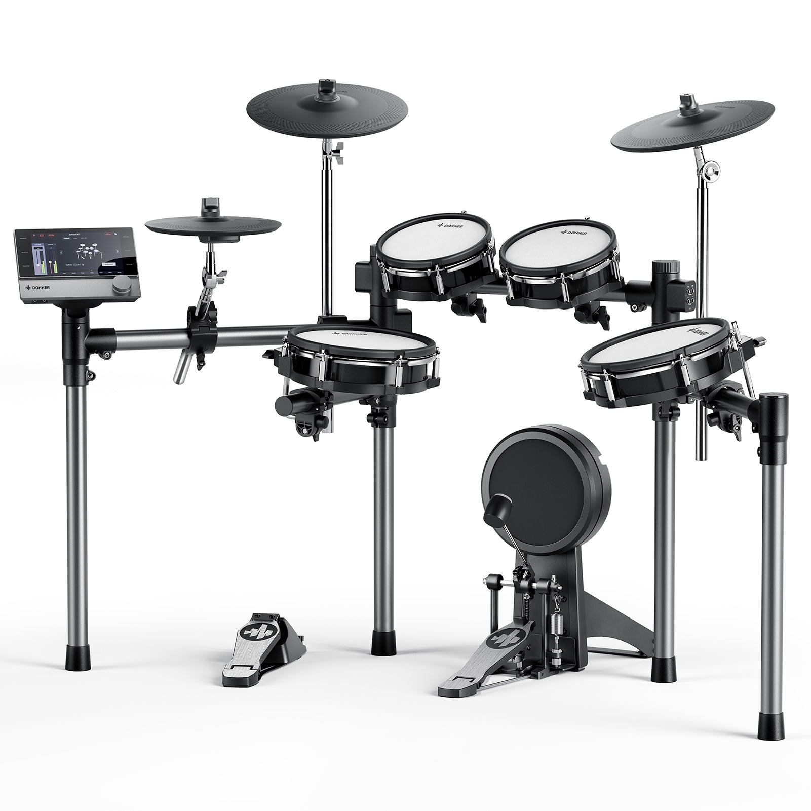 Donner BackBeat Electronic Drum Set with 7" Touch Screen and 1126 Sounds