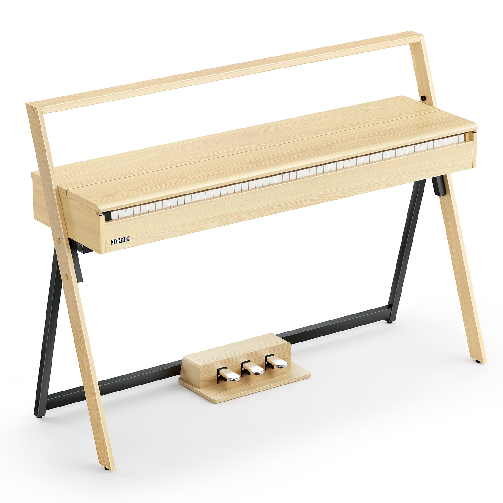 Donner Oura R300 88-key Home Digital Piano-Light Wood##