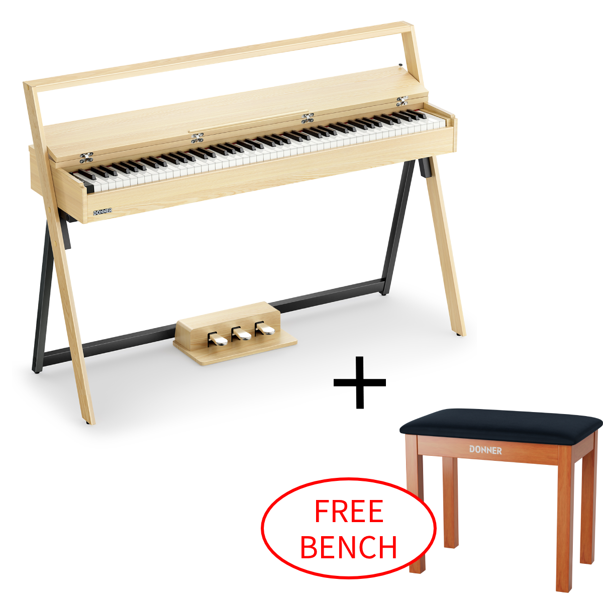 【OPEN BOX】Donner OURA™ R300 Home Digital Piano