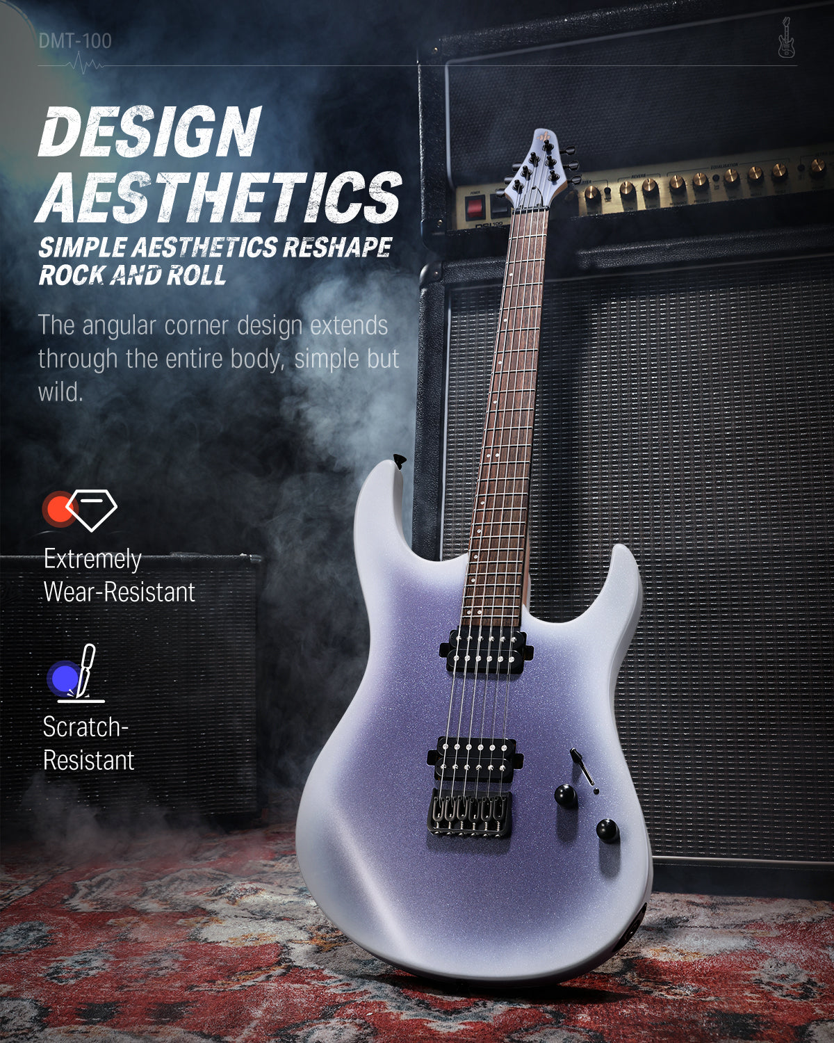 Donner DMT-100 Solid Body Electric Guitar