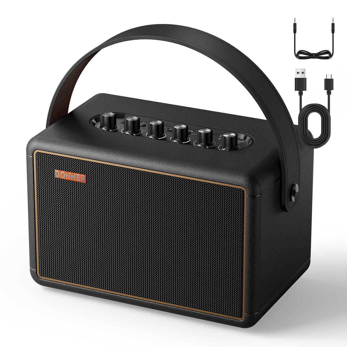 DONNER GO II Guitar Amp-Black##