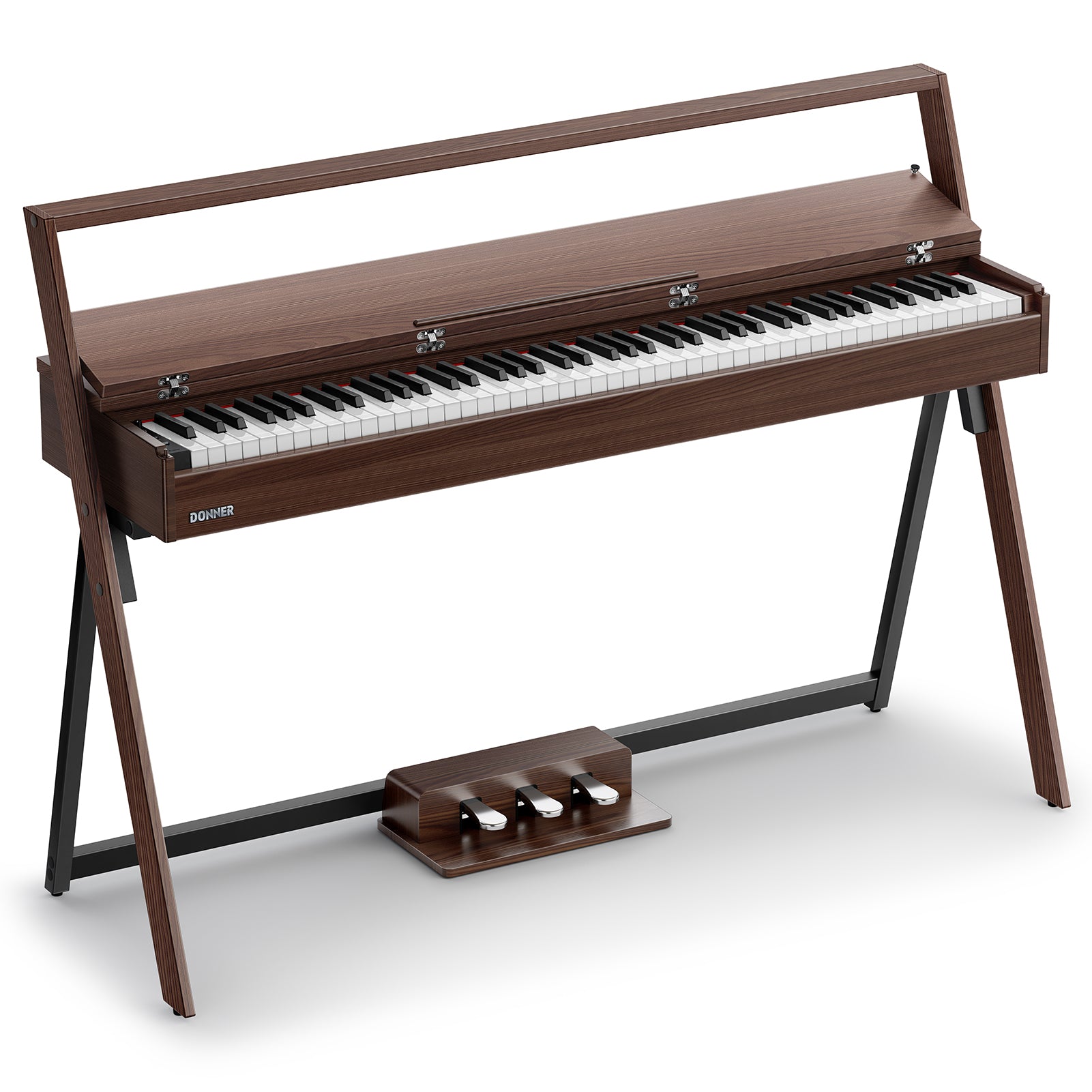Donner Oura R300 88-key Home Digital Piano-Walnut##