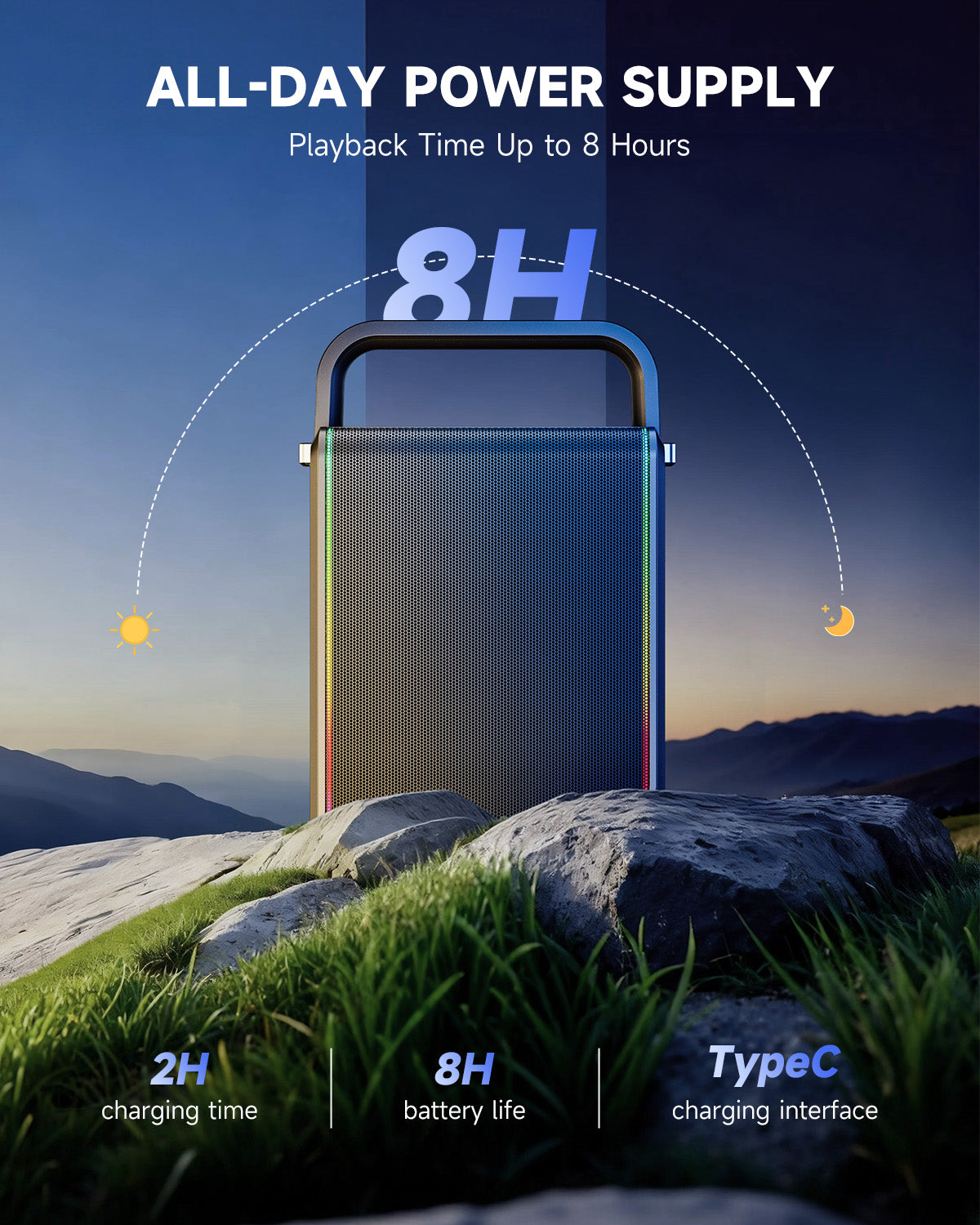 Moukey MPS5 Portable Karaoke Speake