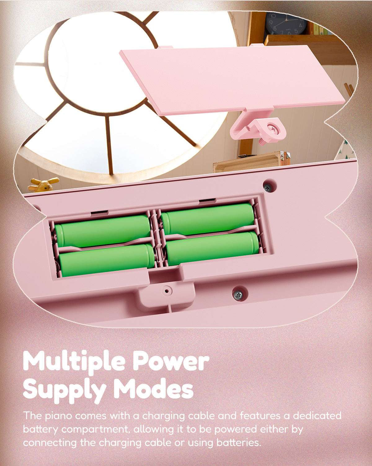 Eastar KIDO V-20 Mini 44 keys Digital Keyboard with Stand