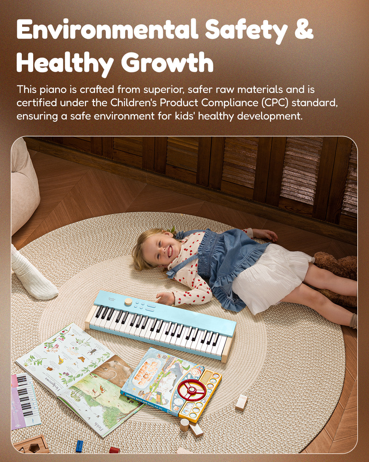 Eastar KIDO V-20 Mini 44 keys Digital Keyboard with Stand