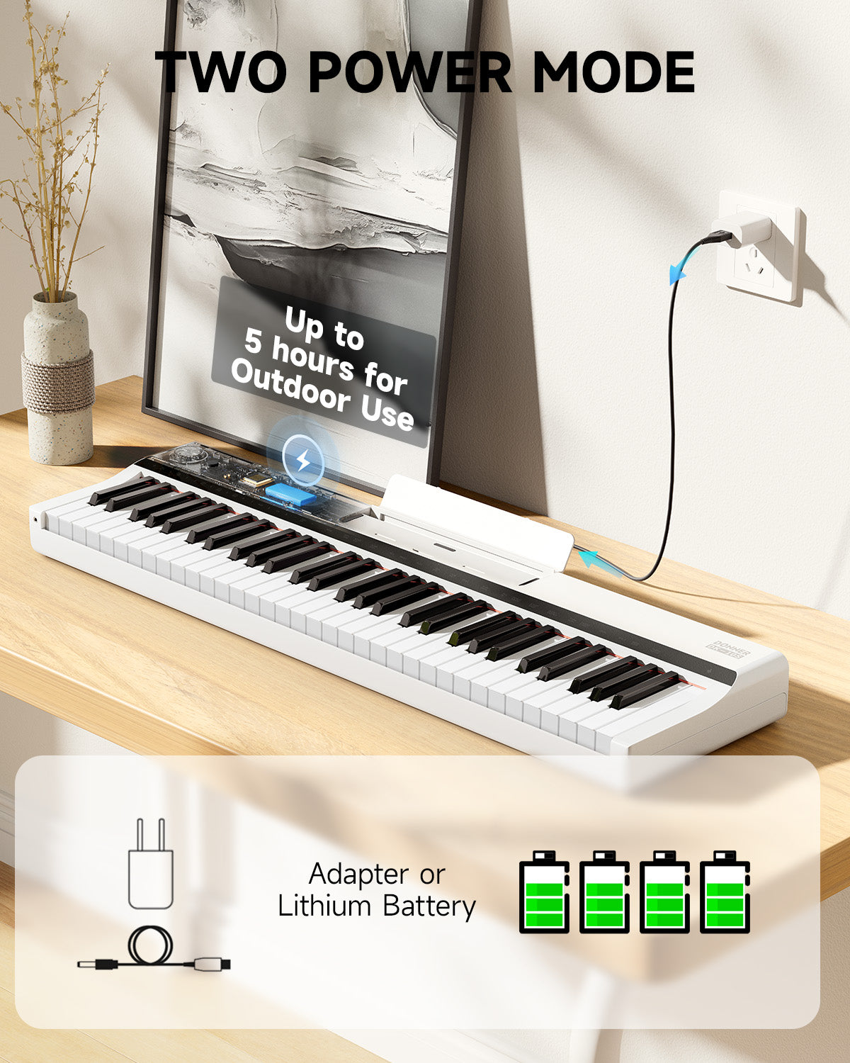 DONNER DK-10S 61Key Electronic keyboard