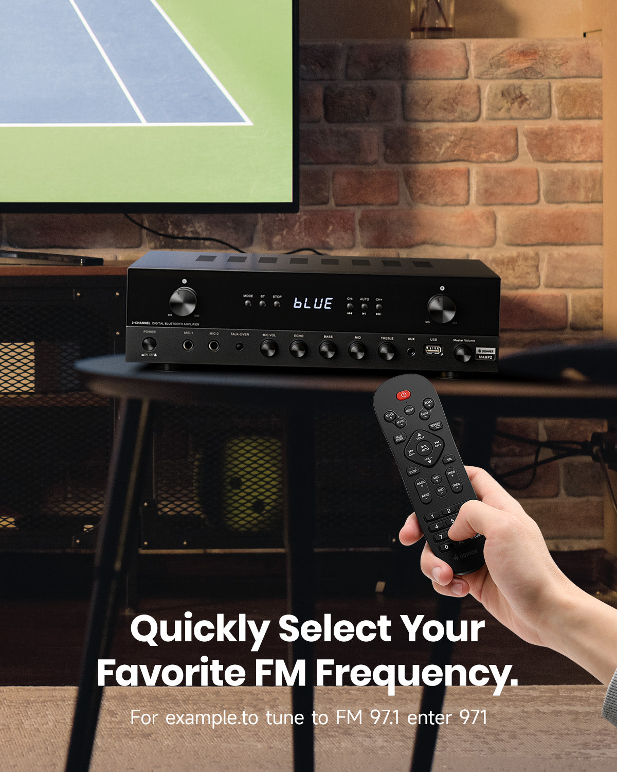 Donner MAMP2 2 Channel Amplifier