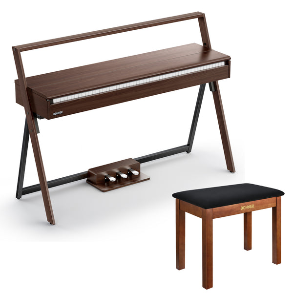 Donner Oura R300 88-key Home Digital Piano-Walnut##