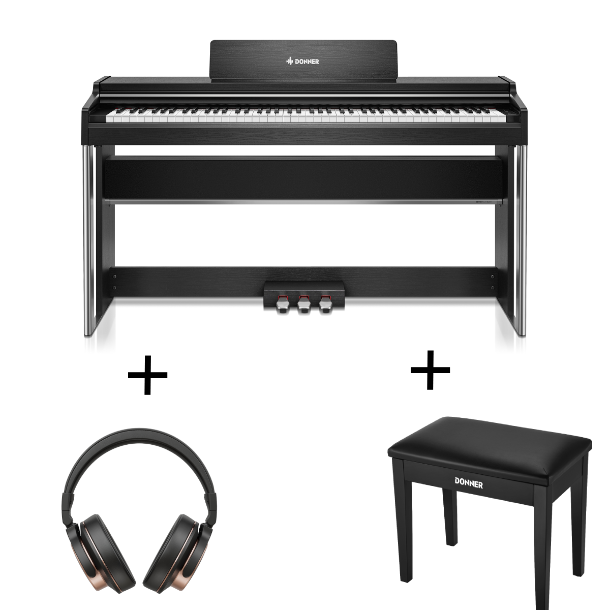 Donner DDP-200 PRO Graded Hammer-Action Digital Piano