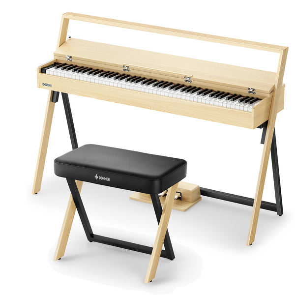 Donner Oura R300 88-key Home Digital Piano-Light Wood##