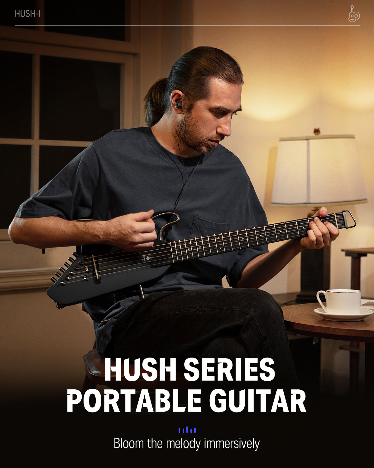 Donner HUSH-I Headless Hush Guitar Kit