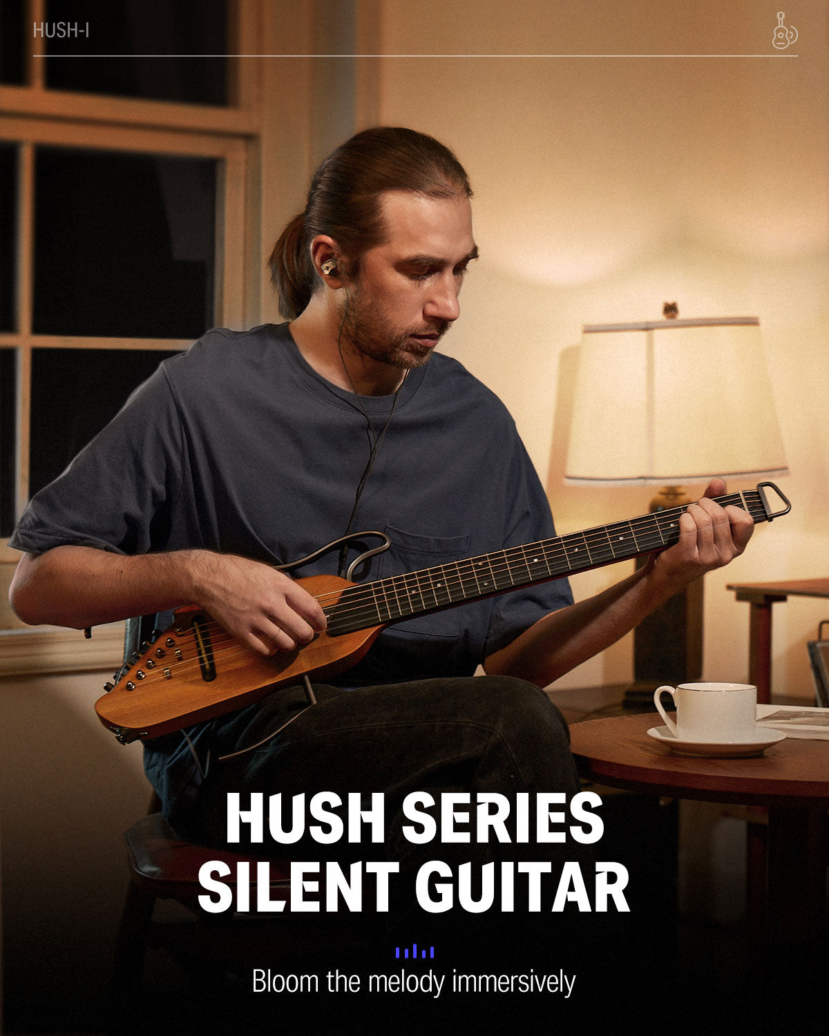 Donner HUSH-I Headless Hush Guitar Kit