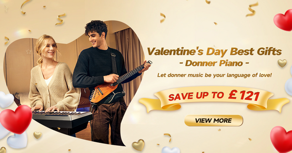 Valentine's Day Best Gifts - Let Donner Piano Speak the Language of Love