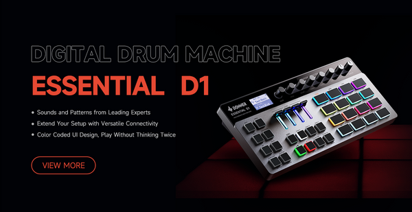 Discover the Ultimate Rhythm Partner: The Donner Essential D1 Performance Beat Machine Drum Machine