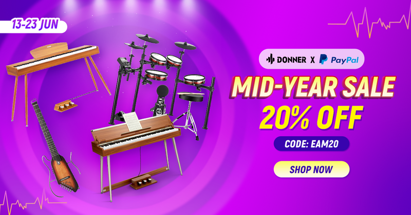 DONNER 2024 Mid-Year Promotion Guide: Don't Miss Out on Great Deals!