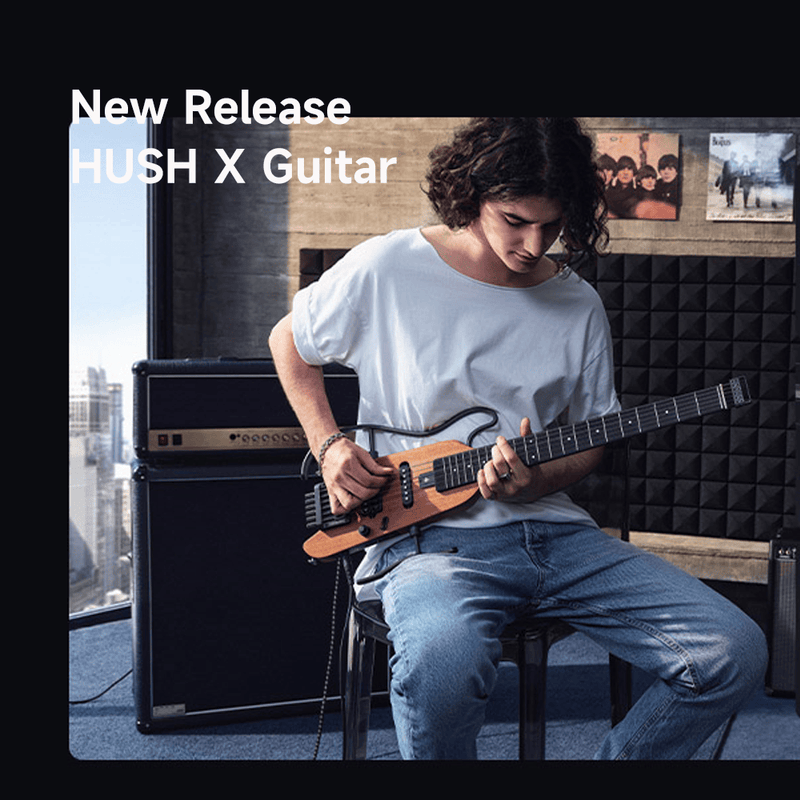 Donner New Product: Donner HUSH-X Electric Guitar Kit for Travel