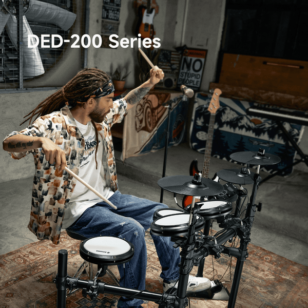 Choose the Best Fit from the DED-200 Series Electronic Drum Set