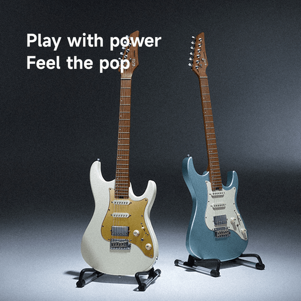 Donner New Release: Donner DST-550 Solid Double-cut Poplar Body Electric Guitar