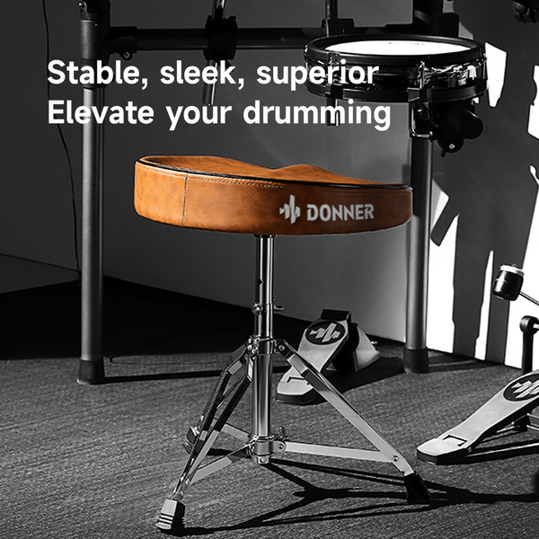 Introducing the new Donner® DT-50 Saddle Drum Throne