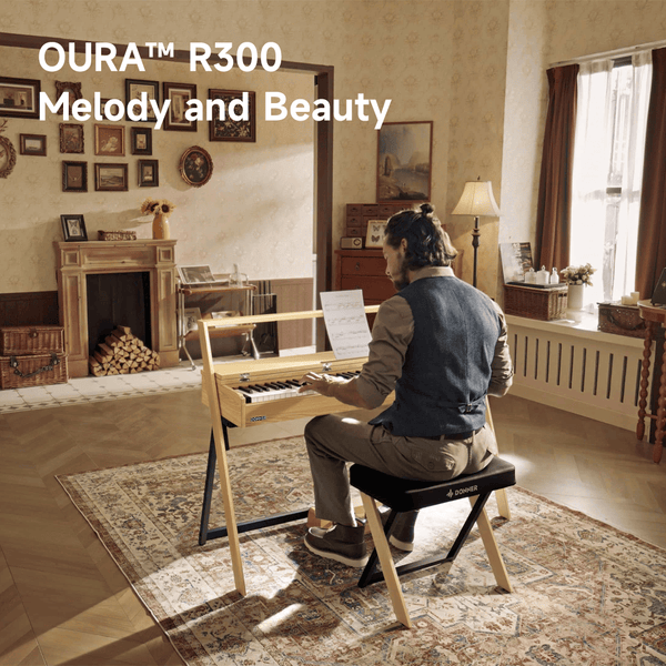 Where Melodies Meet Décor: Introducing the OURA™ R300 Digital Piano