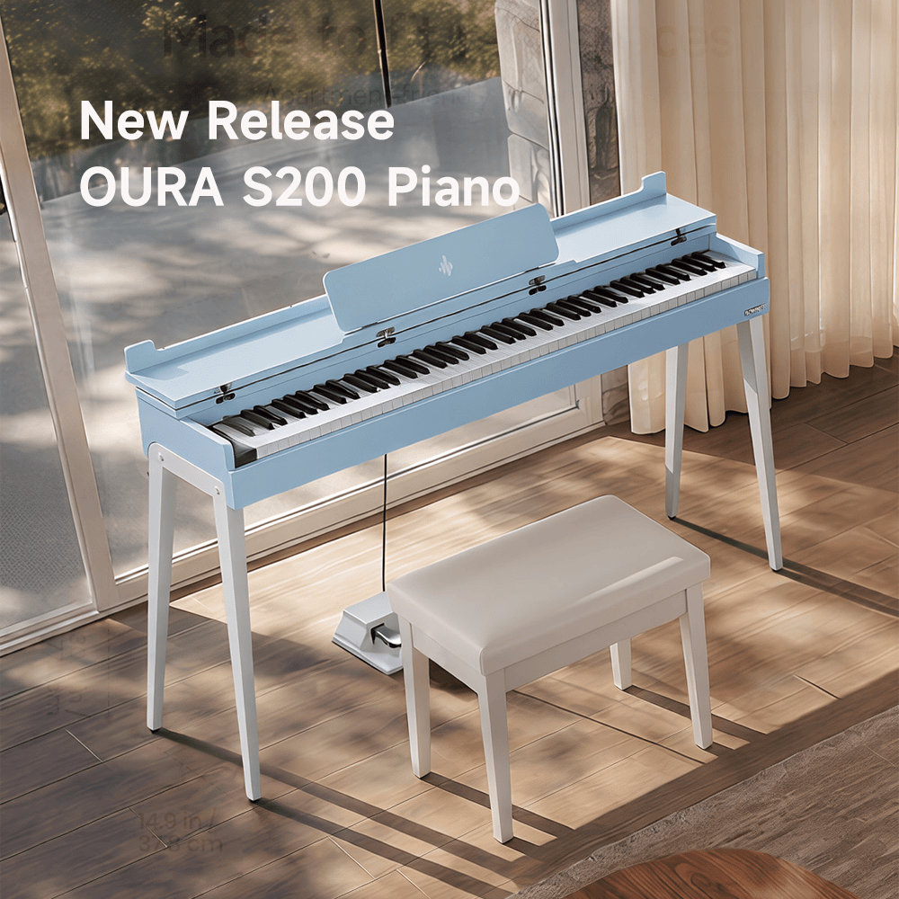 New Release: Donner OURA S200 Digital Piano – Designed for Calm, Inspired Living