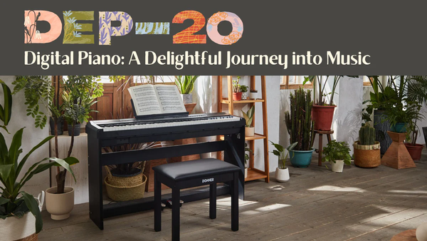 Donner DEP-20 88 Key Portable Weighted Digital Piano: A Delightful Journey into Music