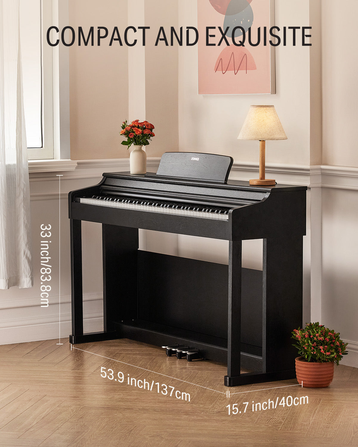 Donner DDP-100 Digital Piano for Beginners 88-Key Weighted
