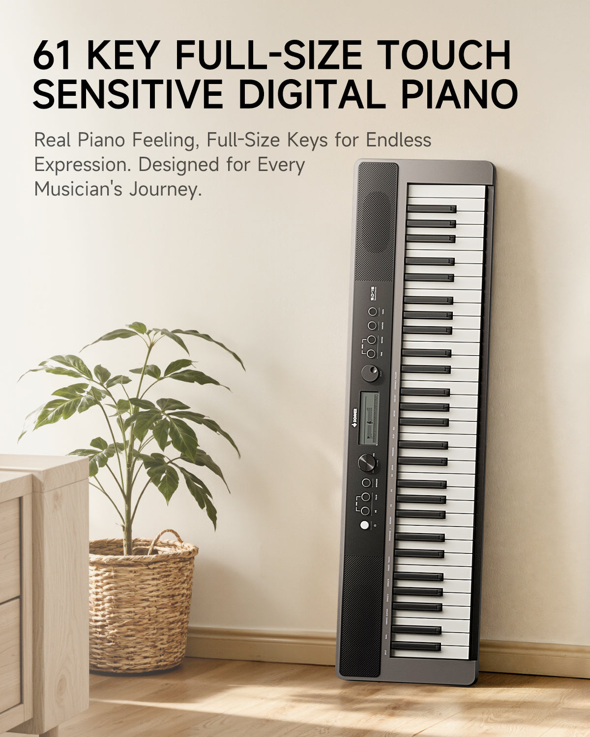DONNER SD-15 61 Key Electronic Keyboard