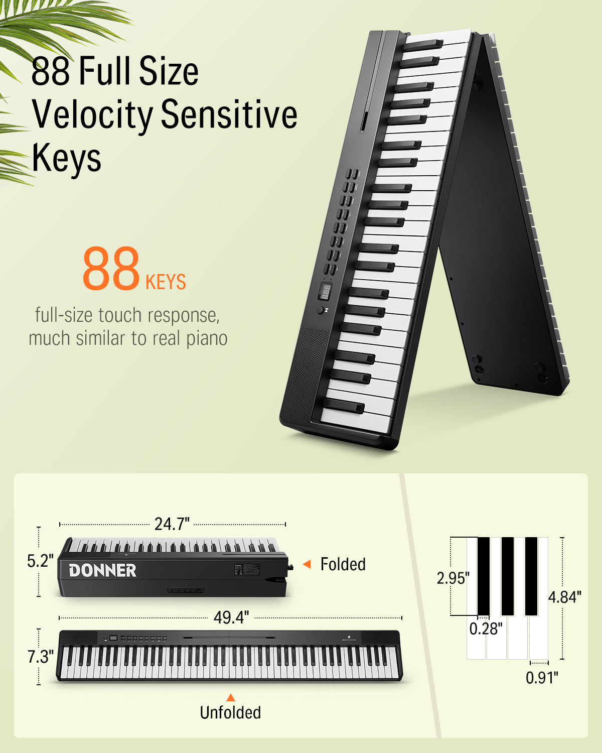 What causes uneven piano key response