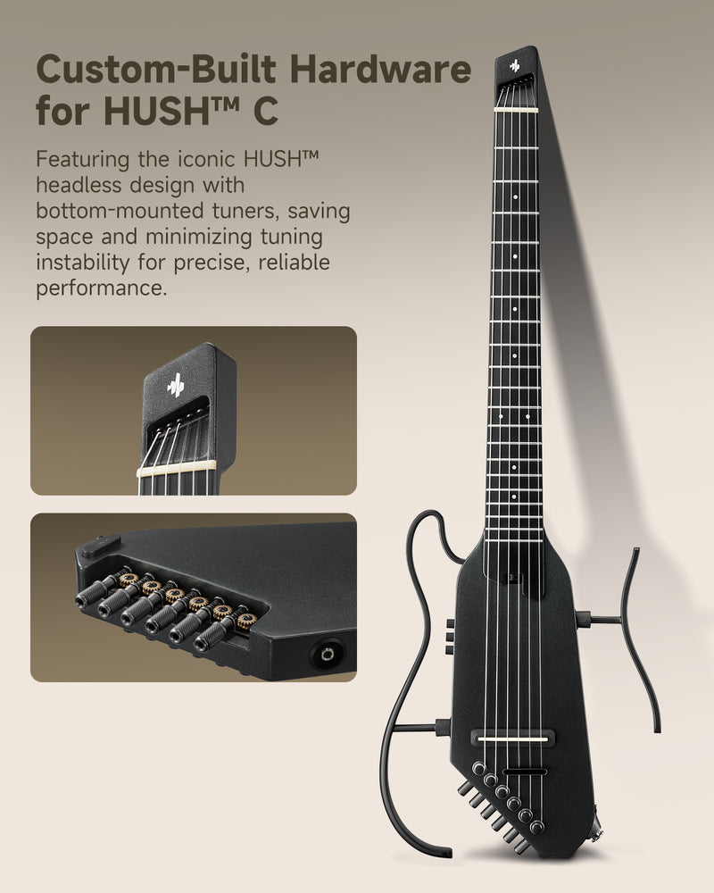 Donner HUSH C Nylon String Guitar