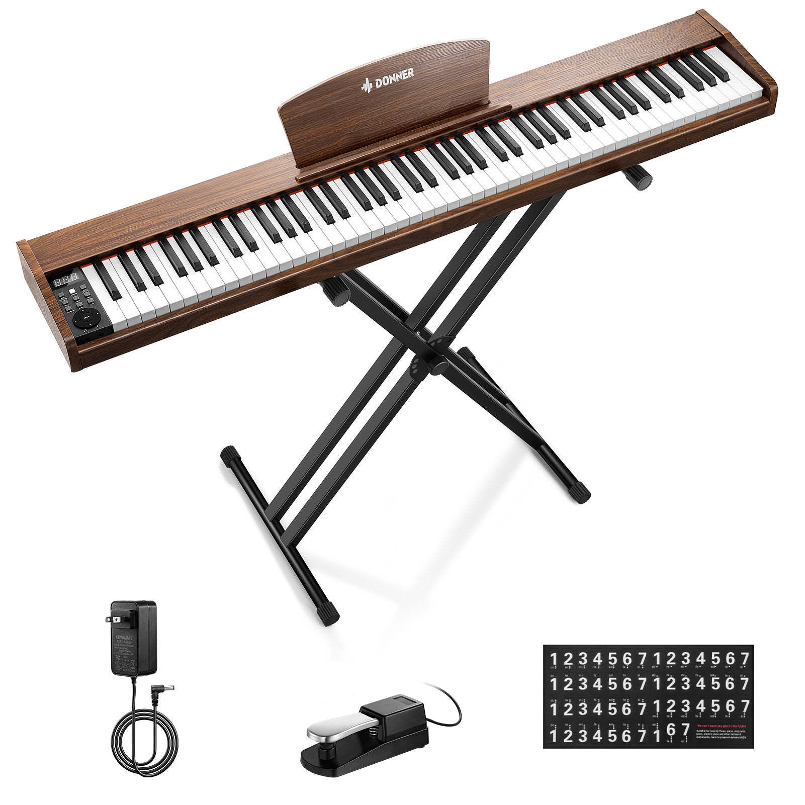 Donner DEP-1S Semi Weighted Keyboard Digital Piano