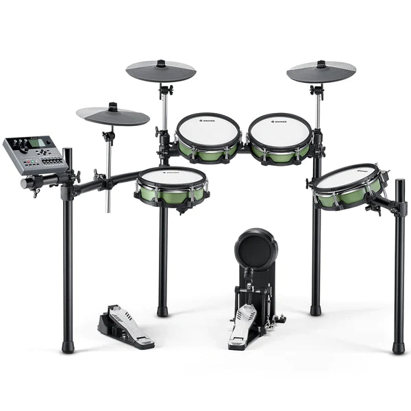 Donner DED-500 Electronic Drum Set 5-Drum 3-Cymbal with Standard Mesh Heads/Included BD Pedal