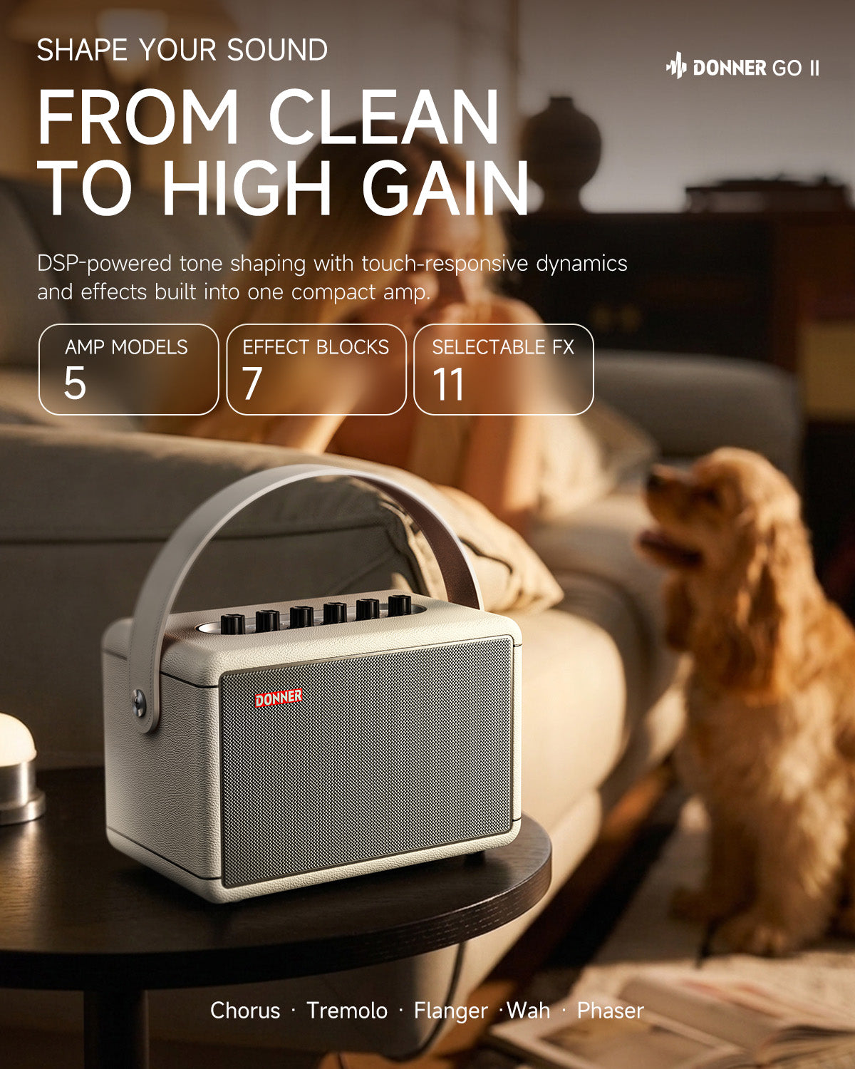DONNER GO II Guitar Amp