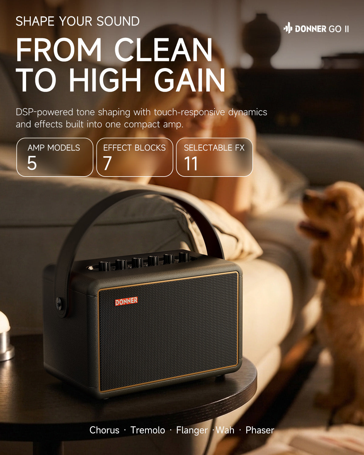 DONNER GO II Guitar Amp