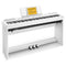 Donner DEP-20 Portable Keyboard 88-Key Weighted with Stand-White##