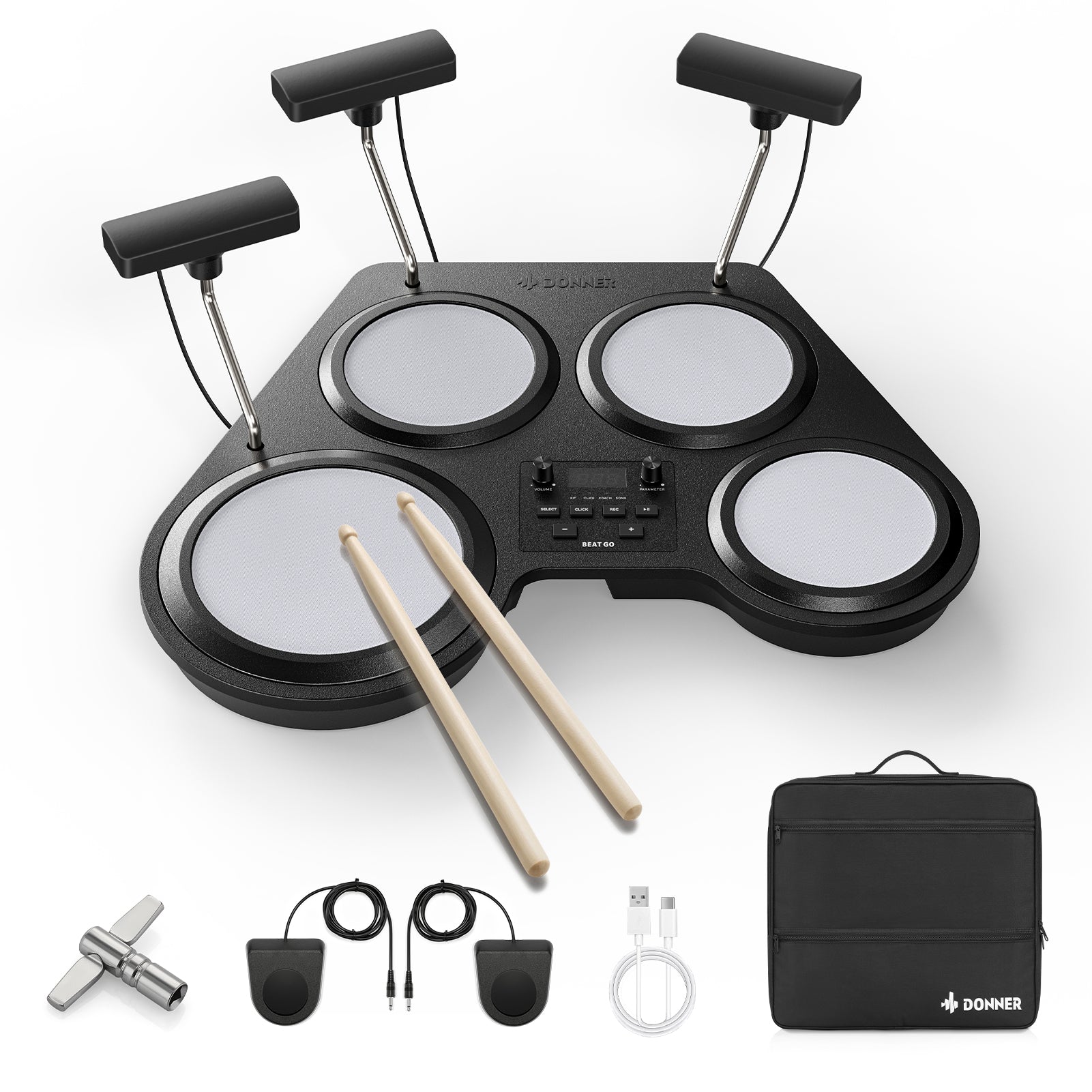 Donner Beat Go Electronic DrumSet
